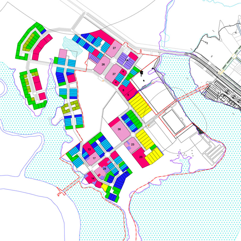 Montsinery Maitrise d'oeuvre urbaine en Guyane_repartition des logements